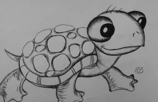 Drawing:Sntboprbahm= Tutle