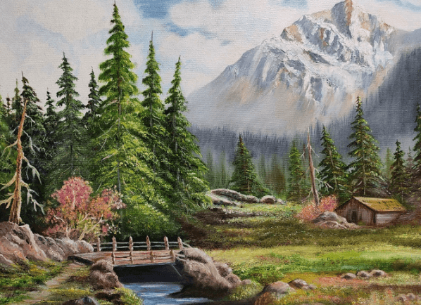 Painting:7aknpusu7yc= Landscape