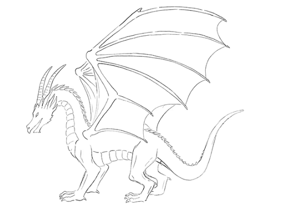 Dragon:9zl0bjuuok8= Drawing