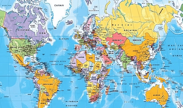 Country:V-Xzjijklp4= World Map