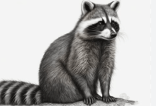 Drawing:Hwzuqweanla= Racoon