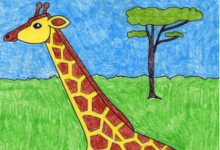 Drawing:Bkjikold4xi= Giraffe