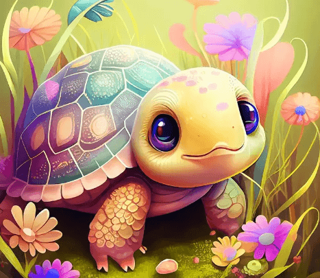 A Cute Turtle