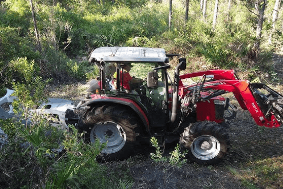 Brush Hogging in Central Florida